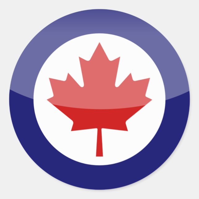 Sticker Rond Canada (Devant)