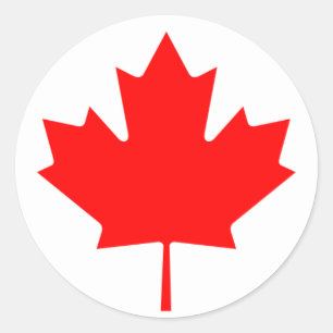Sticker Rond canada