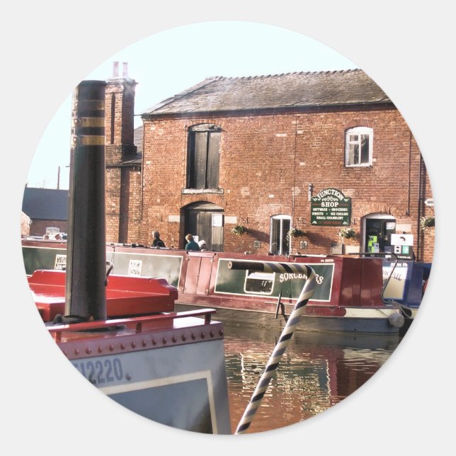 STICKER ROND CANAUX (Devant)