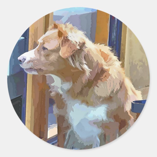 STICKER ROND CANAUX (Devant)