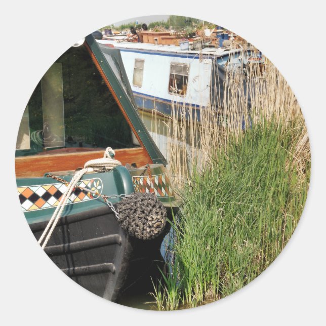 STICKER ROND CANAUX (Devant)