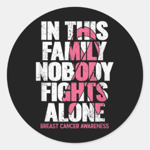 Sticker Rond Cancer du sein