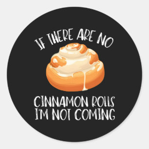 Sticker Rond Cannelle Roll Et Cannelle Buns
