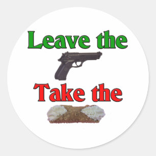 Sticker Rond Cannoli