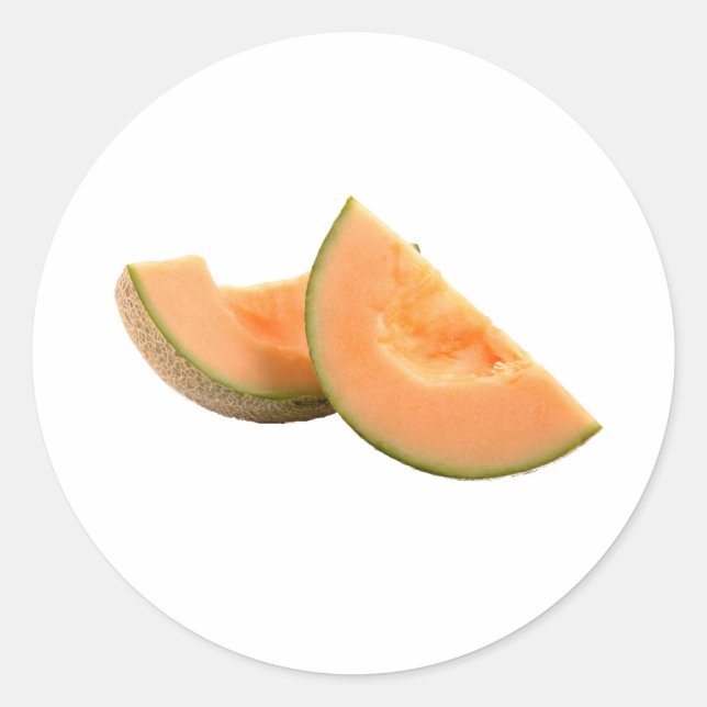 Sticker Rond Cantaloupe (Devant)