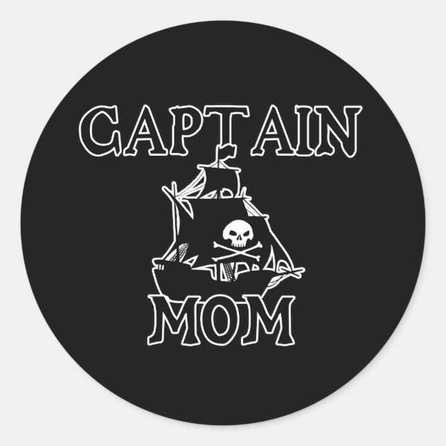 Sticker Rond Capitaine (Devant)