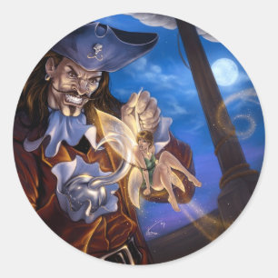 Sticker Rond Capitaine James