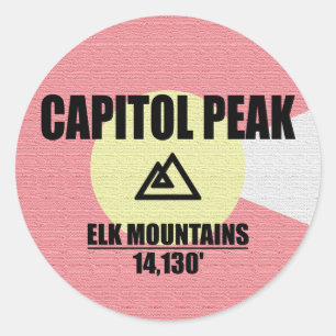 Sticker Rond Capitol
