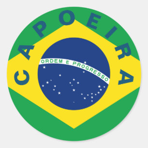 Sticker Rond Capoeira
