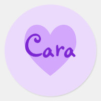 Cara en violet