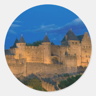 Sticker Rond Carcassone