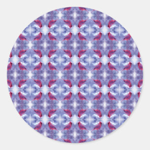 Sticker Rond Cardinaux dans la neige