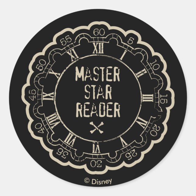 Sticker Rond Carina - Lecteur Master Star (Devant)