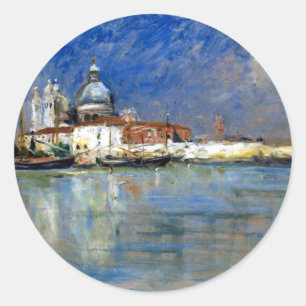 Sticker Rond Carl Skånberg De Venise
