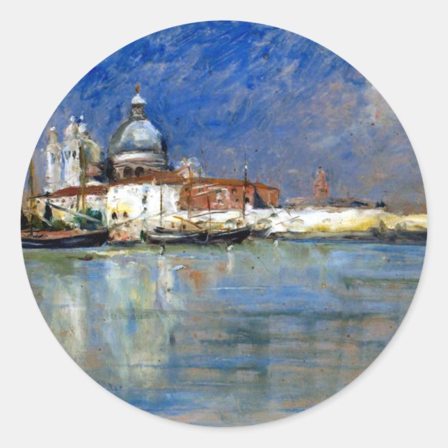 Sticker Rond Carl Skånberg De Venise (Devant)