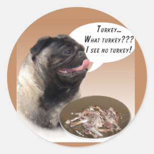 Sticker Rond Carlin (fawn) Turquie