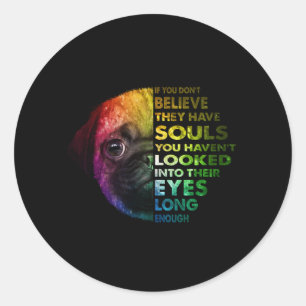 Sticker Rond Carlin Si Vous Ne Croyez Pas Qu'Ils Ont Aime Carli
