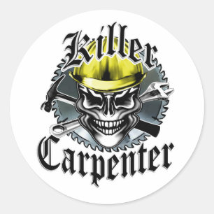 Sticker Rond Carpenter tueur