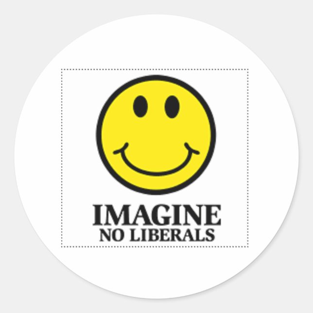 Sticker Rond carré-med-imagine[1] (Devant)