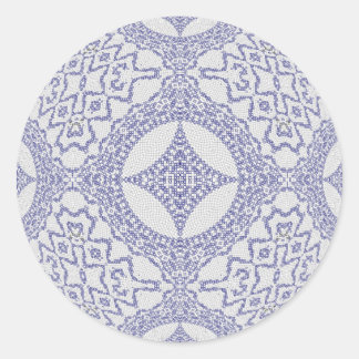 Sticker Rond Carrelage