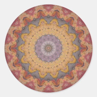 Sticker Rond Carrelage coloré Kaleidoscope 10