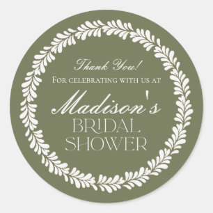 Sticker Rond Carrelage de Talavera vert Fête espagnole Shower d