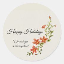 Carte de voeux Plat Dormir