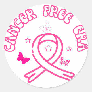 Sticker Rond Carte postale