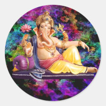 Cartes De Voeux Ganesha, Stickers, Cartes Postales