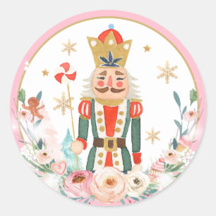 Sticker Rond Casse-Noisette Anniversaire Sugar Plum Fée Terre