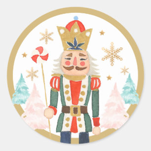 Sticker Rond Casse-Noisette Anniversaire Sugar Plum Fée Terre D