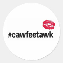 #cawfeetawk (Sticker)