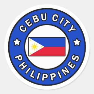 Sticker Rond Cebu City Philippines