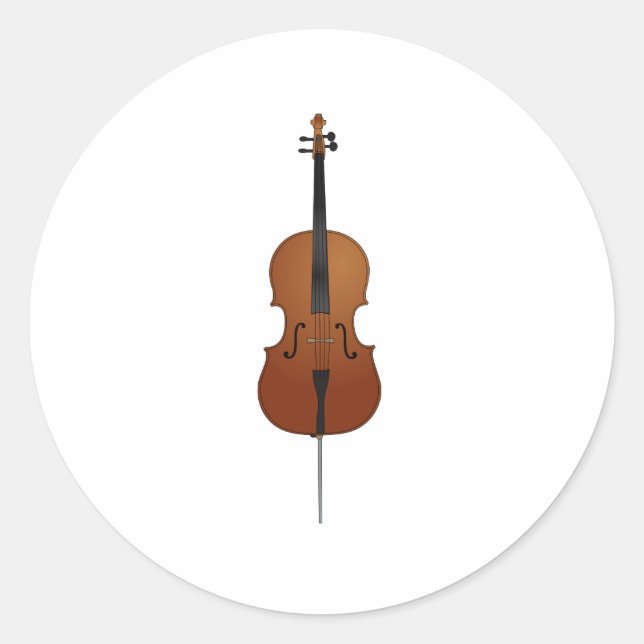 Sticker Rond Cello (Devant)
