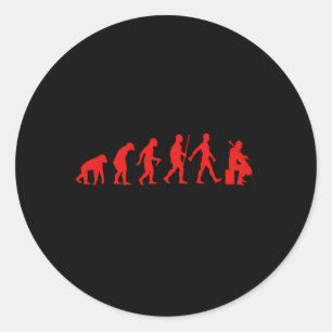 Sticker Rond Cello pour Cellist Chello Player