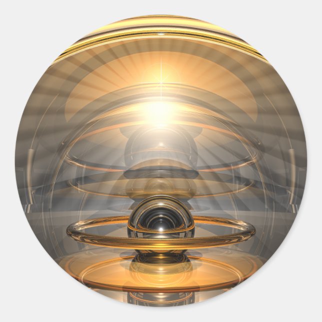 Sticker Rond Cellule d'énergie (Devant)