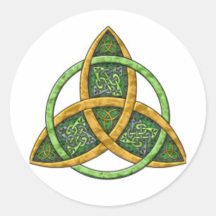 Sticker Rond Celtic Trinity