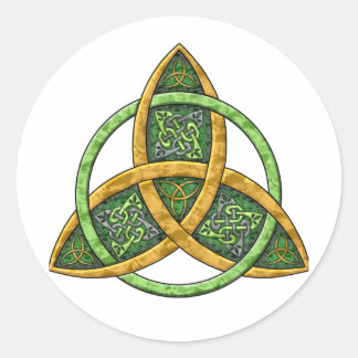 Sticker Rond Celtic Trinity