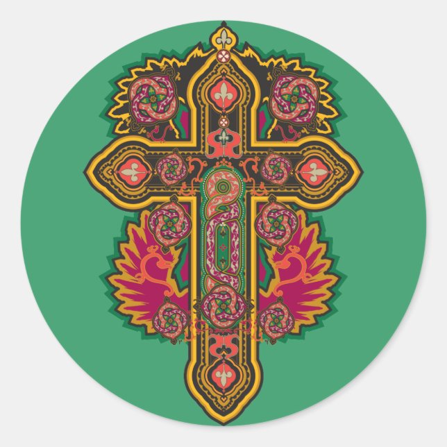 Sticker Rond Celtique (Devant)