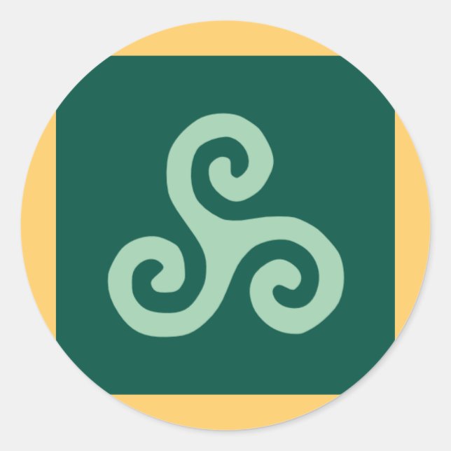 Sticker Rond Celtisme 1 (Devant)