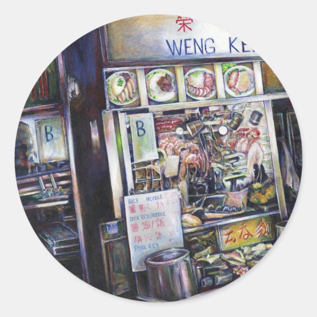 Sticker Rond cenosillicaphia (Devant)