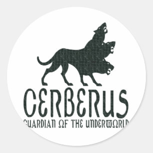 Sticker Rond Cerberus