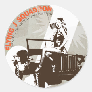 STICKER ROND CERCLE 2COULEUR