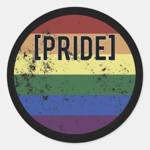 Sticker Rond Cercle de fierté