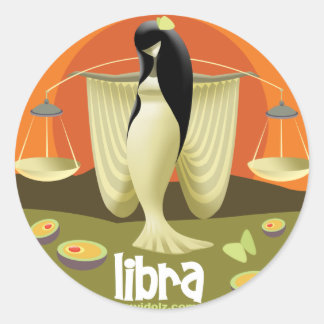 Sticker Rond Cercle Idolz Libra