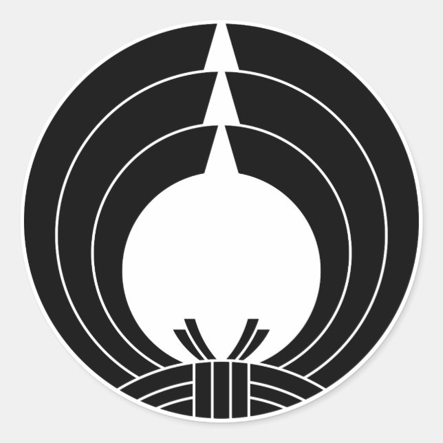 Sticker Rond Cercle Noshi (Devant)