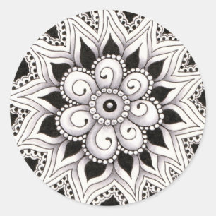 Sticker Rond Cercle trois