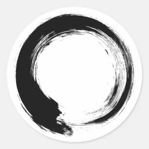 Sticker Rond Cercle Zen Enso