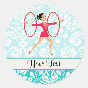 Sticker Rond Cercles de gymnastique rythmique