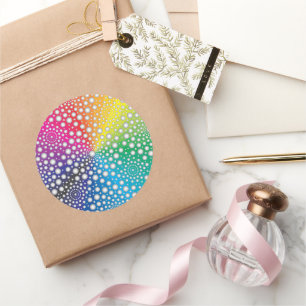 Sticker Rond Cercles Mandala 2